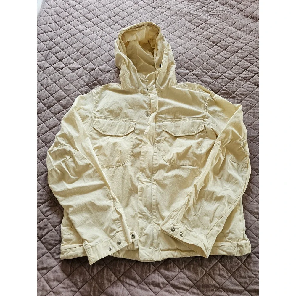 Rag&Bone Cream Off-White Tactic Multipocket Italian Cotton Streetwear Jacket szM